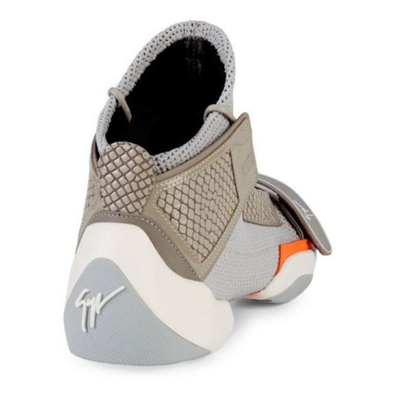 giuseppe zanotti NIB croc & mesh hightops - Picture 5 of 11